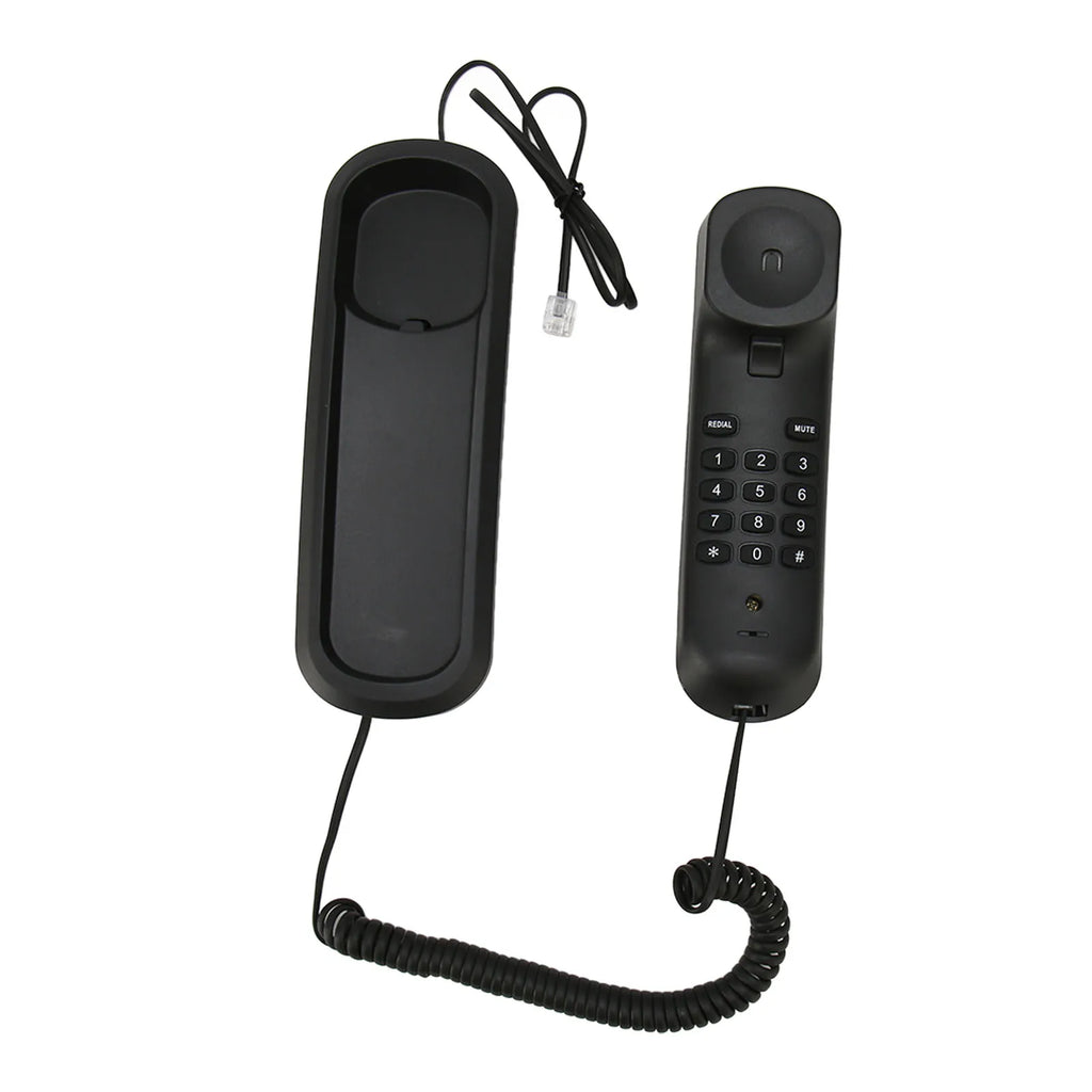 Retro Silent Redial Corded Landline Phone, Suitable for Homes, Hotels, Schools, and Offices