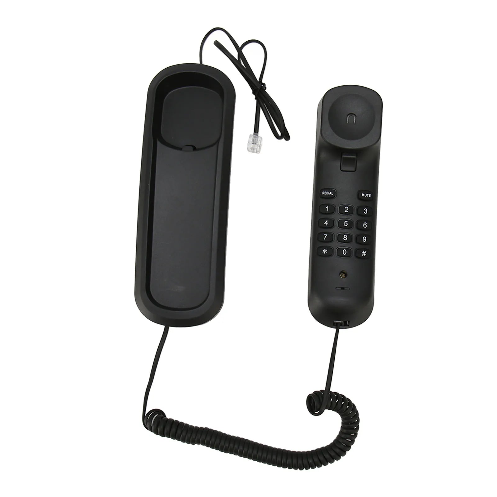 Retro Silent Redial Corded Landline Phone, Suitable for Homes, Hotels, Schools, and Offices