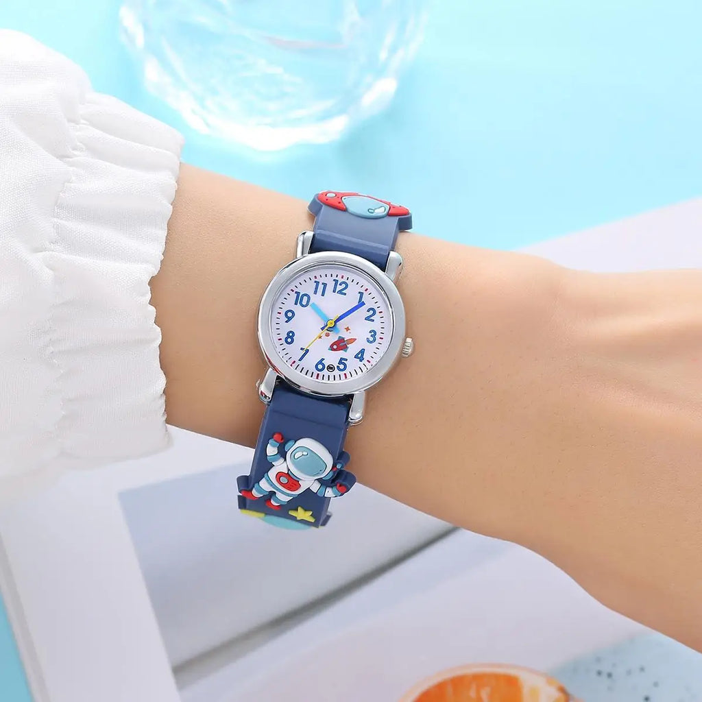 Reloj Infantil Astronauta - Estilo Retro Espacial