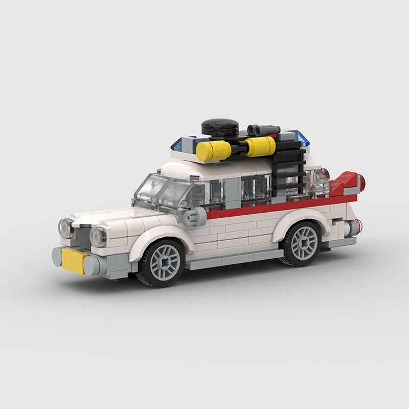 Auto Campeón MOC Rally - Bloques de Construcción Super Car Retro