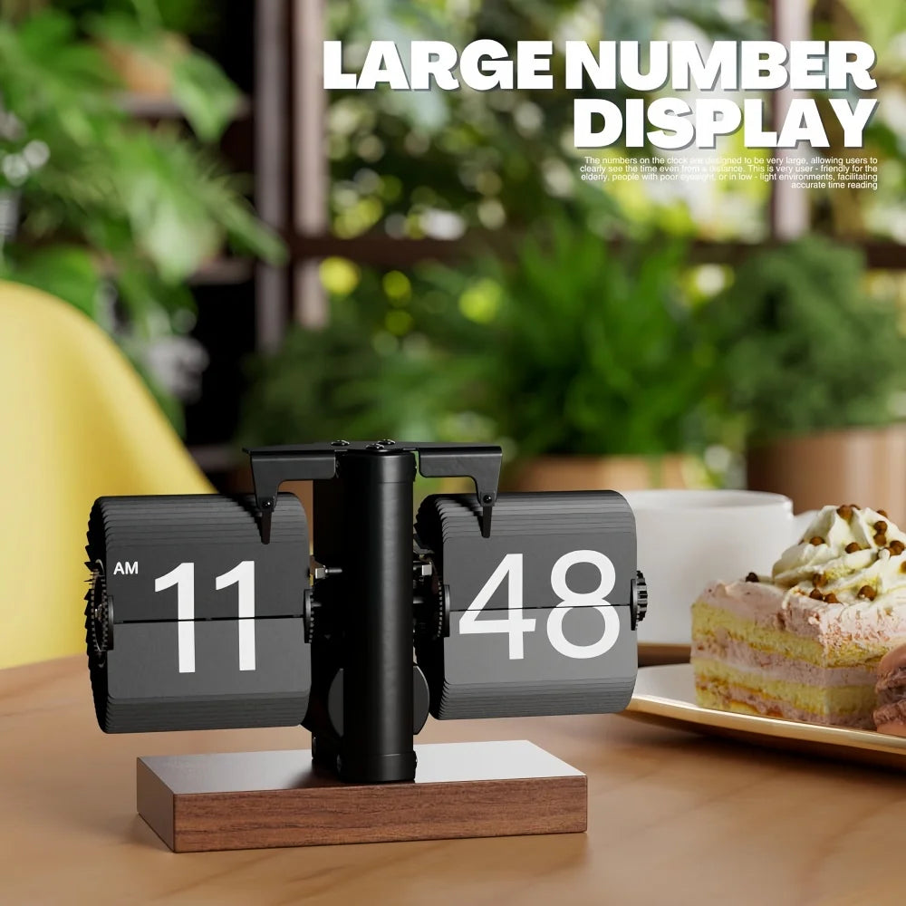 Reloj de Aleta Vintage - Flip Clock Retro
