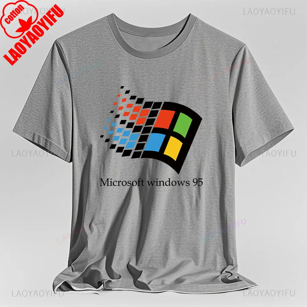 Camiseta Retro Windows 95 - Nostalgia Tech 90s