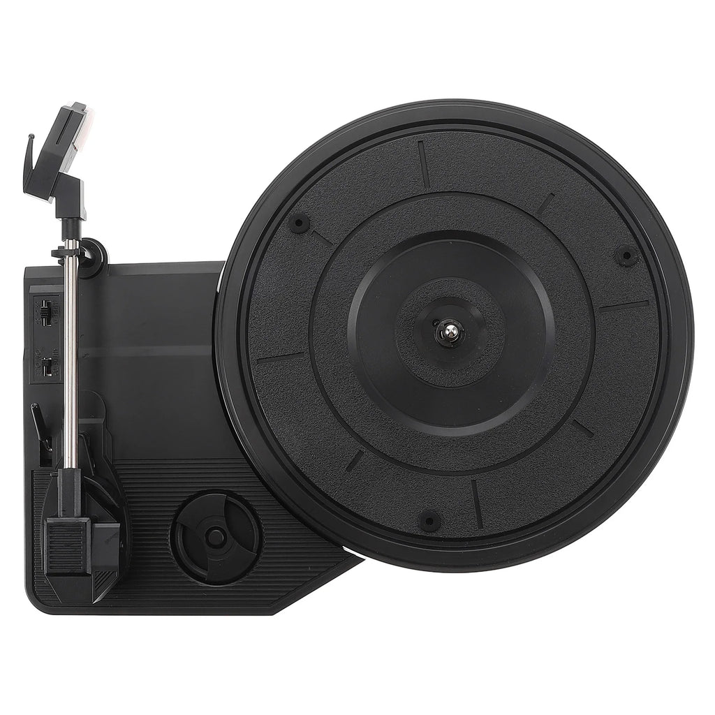 Tocadiscos Retro con Parlantes - Gramófono Vintage Decorativo