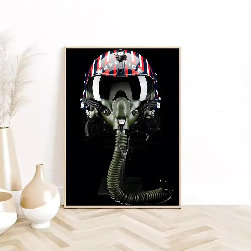 Cuadro Canvas Top Gun - Poster Pelicula Clasica Retro HD