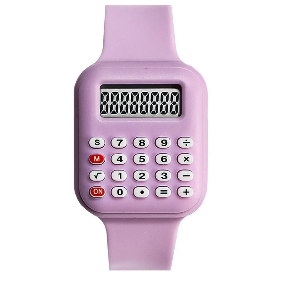 Reloj Calculadora Infantil LED - Estilo Retro Digital