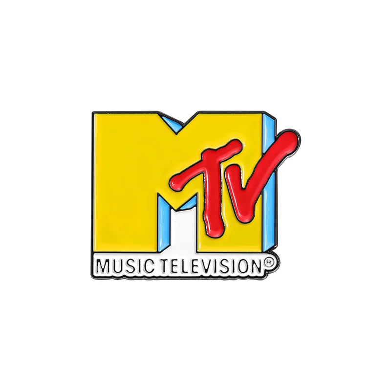 Pin Esmaltado MTV Retro Hip Hop - Broche Vintage Coleccionable