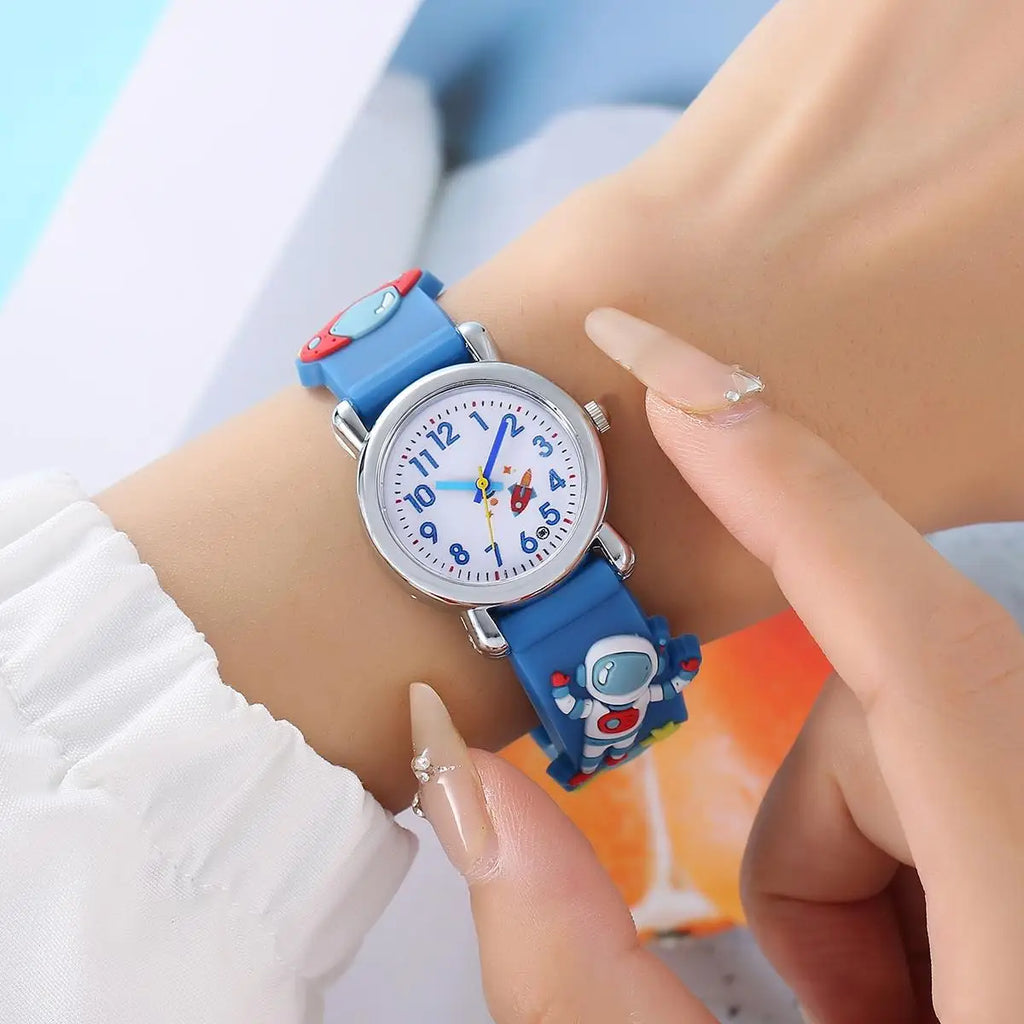 Reloj Infantil Astronauta - Estilo Retro Espacial