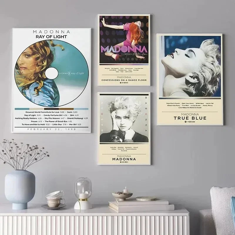 Póster Canvas Madonna - Reina del Pop Arte Retro 80s