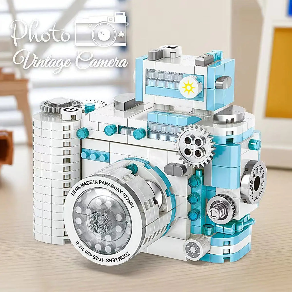 Cámara Retro Mecánica de Disparo Único - Modelo Vintage Coleccionable