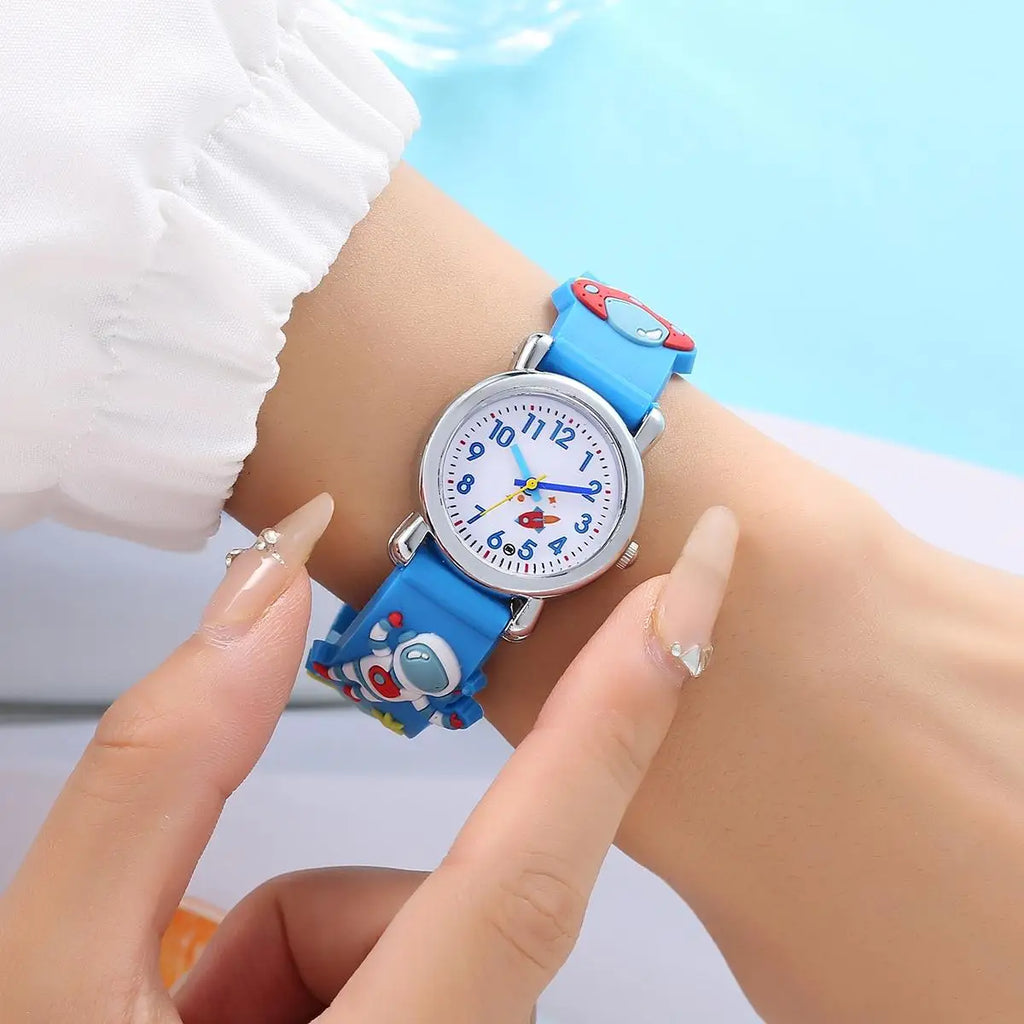 Reloj Infantil Astronauta - Estilo Retro Espacial