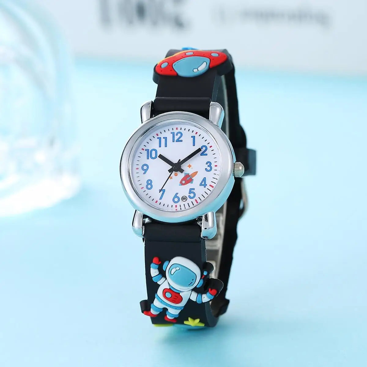 Reloj Infantil Astronauta - Estilo Retro Espacial