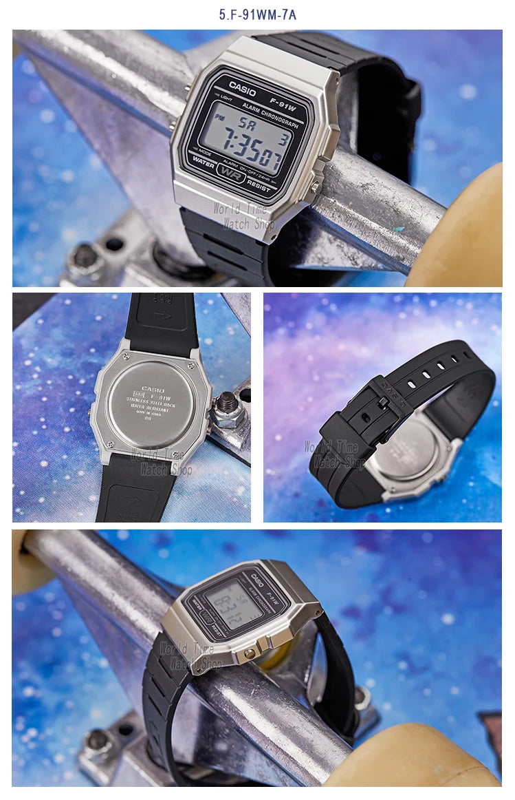 Reloj Casio Militar LED Retro - Digital Deportivo Resistente al Agua