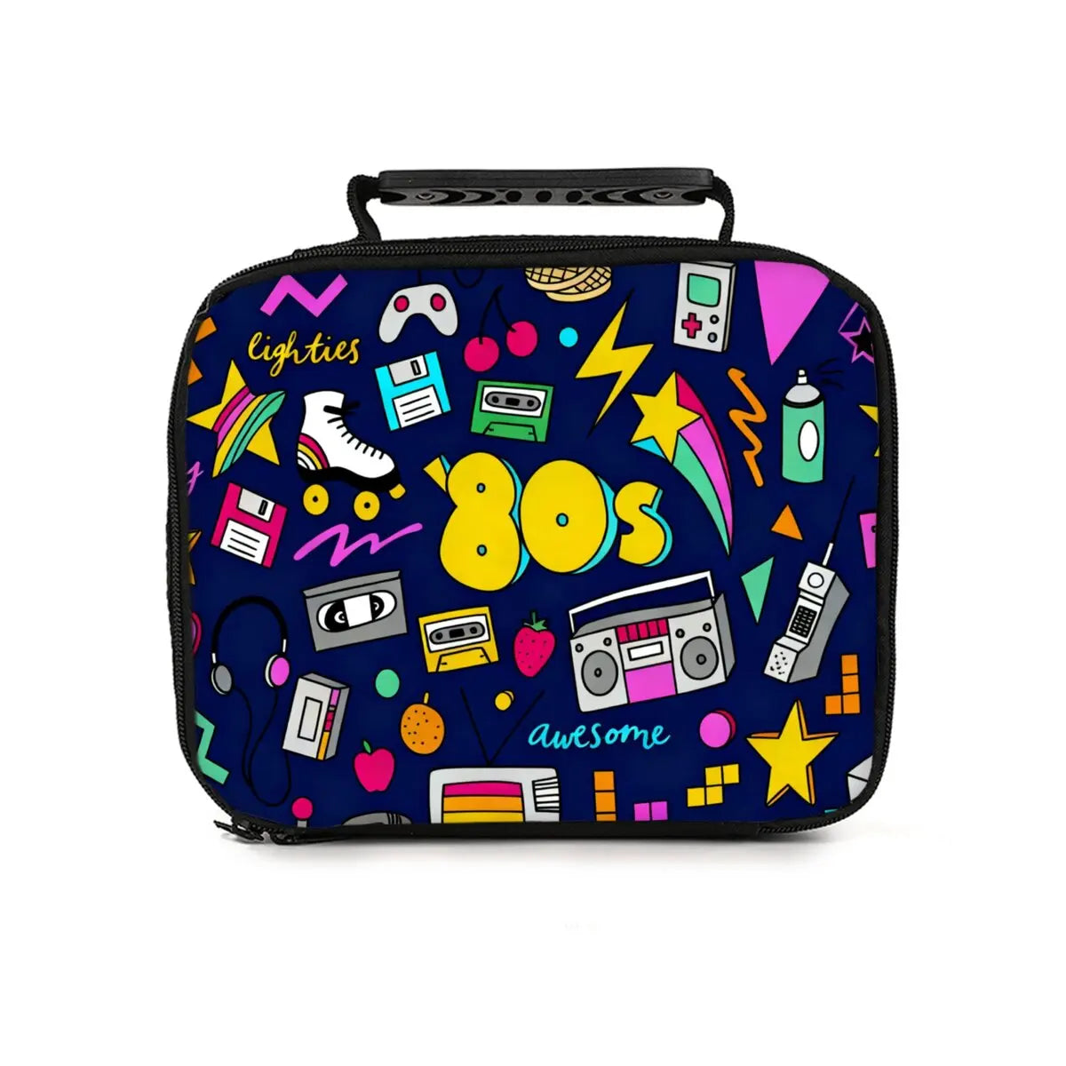 Lonchera Retro Cassette - Bolsa Térmica Diseño Vintage 2D