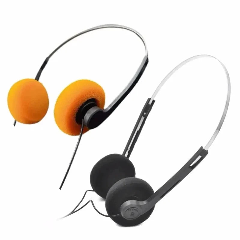 Audífonos Retro Nostálgicos 3.5mm - Estilo Walkman Clásico