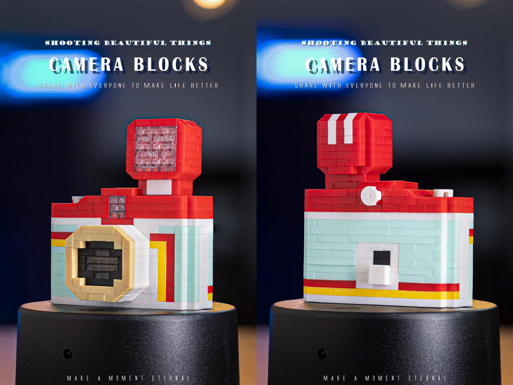 Cámara Retro DSLR - Bloques de Construcción Vintage