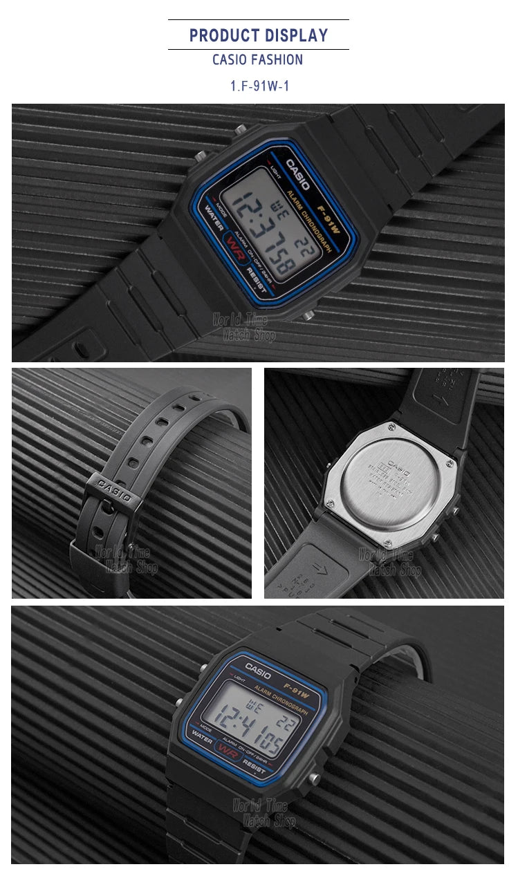 Reloj Casio Militar LED Retro - Digital Deportivo Resistente al Agua