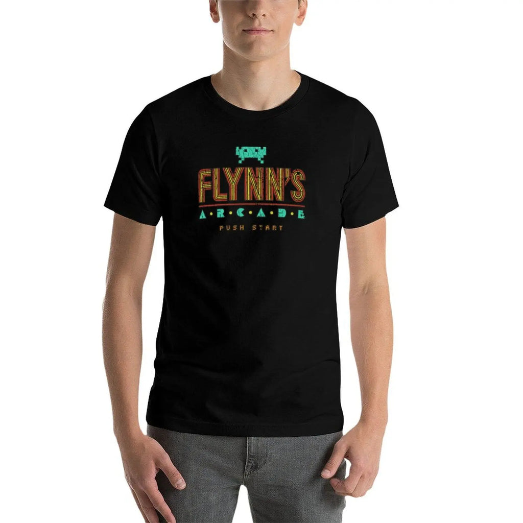 Camiseta Flynn's Arcade 1982 - TRON Retro Algodón Suave