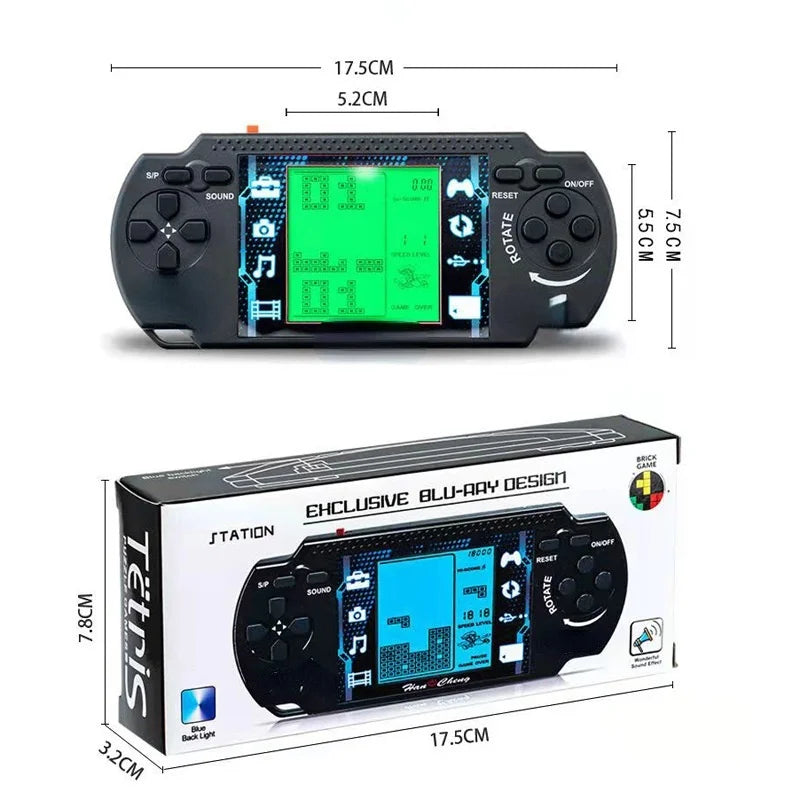 Consola Retro Brick Game - Juego de Tanques Clásico