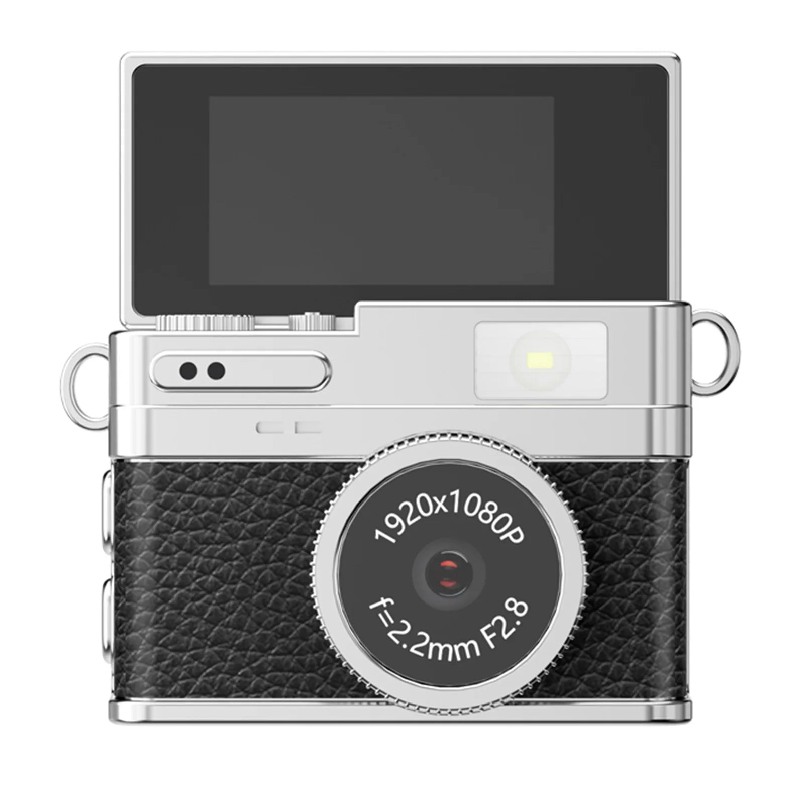 Mini Cámara Retro CCD - Llavero con Grabación