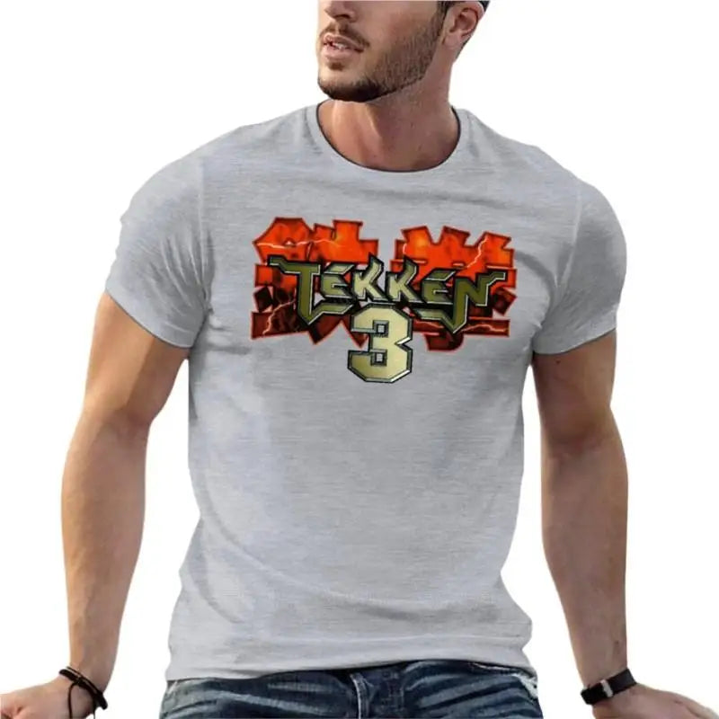 Camiseta Oversize Retro Tekken 3 - Videojuego de Pelea 90s