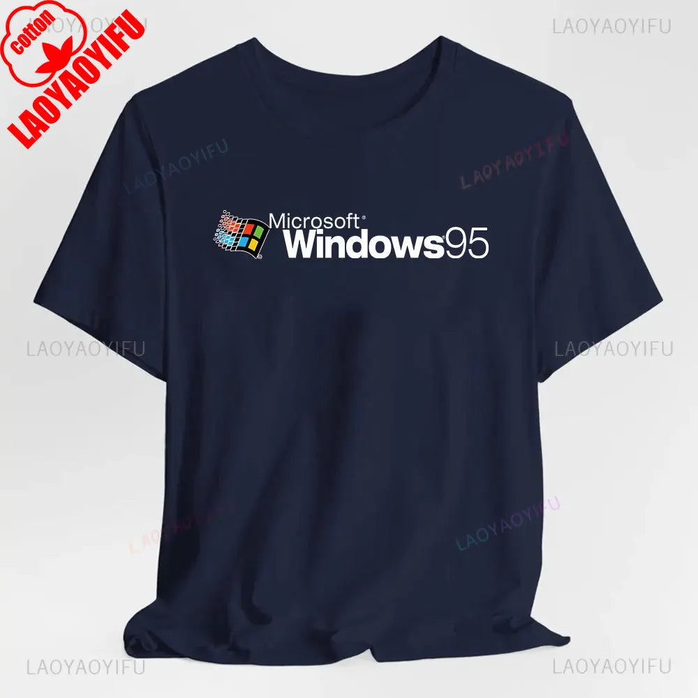 Camiseta Retro Windows 95 - Nostalgia Tech 90s