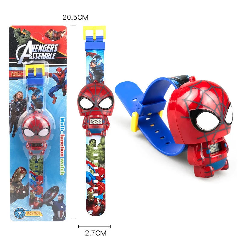 Reloj Spiderman Robot - Reloj Digital Retro Infantil