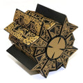 Puzzle Box Functional, Puzzle Cube Detachable - Lament Configuration with Base, Deformation Puzzle Lock Box Decoration