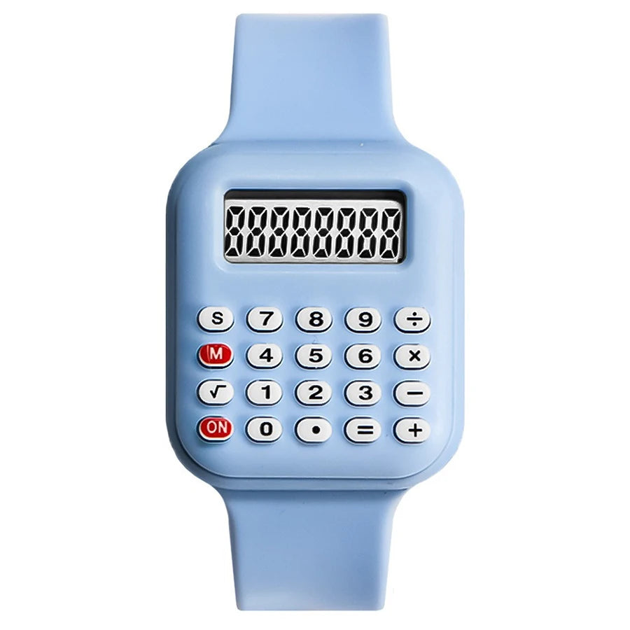 Reloj Calculadora Infantil LED - Estilo Retro Digital