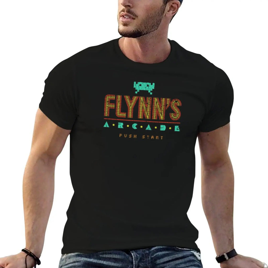 Camiseta Flynn's Arcade 1982 - TRON Retro Algodón Suave