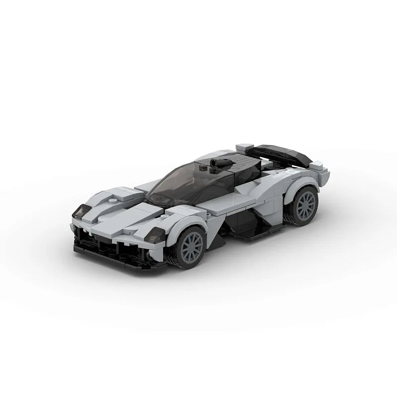 Auto Campeón MOC Rally - Bloques de Construcción Super Car Retro