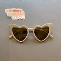 Gafas de Sol Infantiles Corazón Retro - UV400 para Niñas y Niños