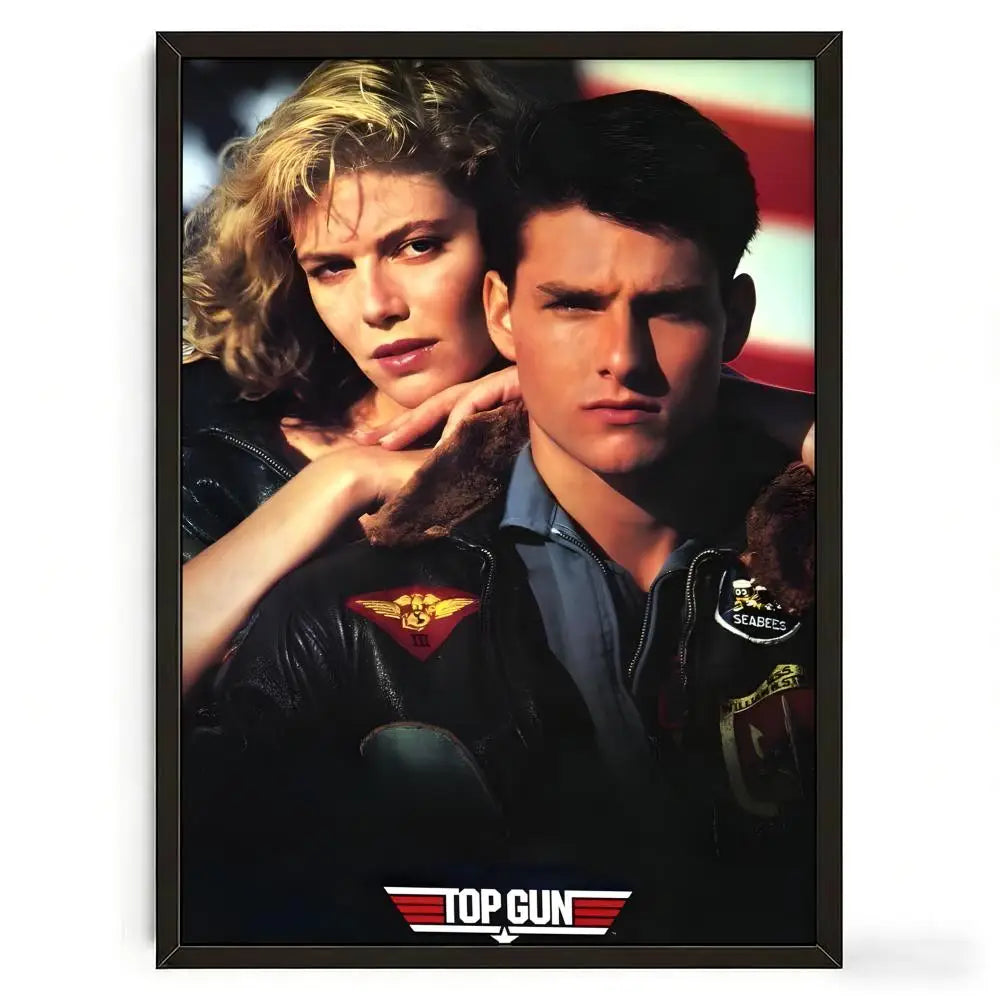 Poster Top Gun Pelicula Retro - Arte Decorativo para Pared