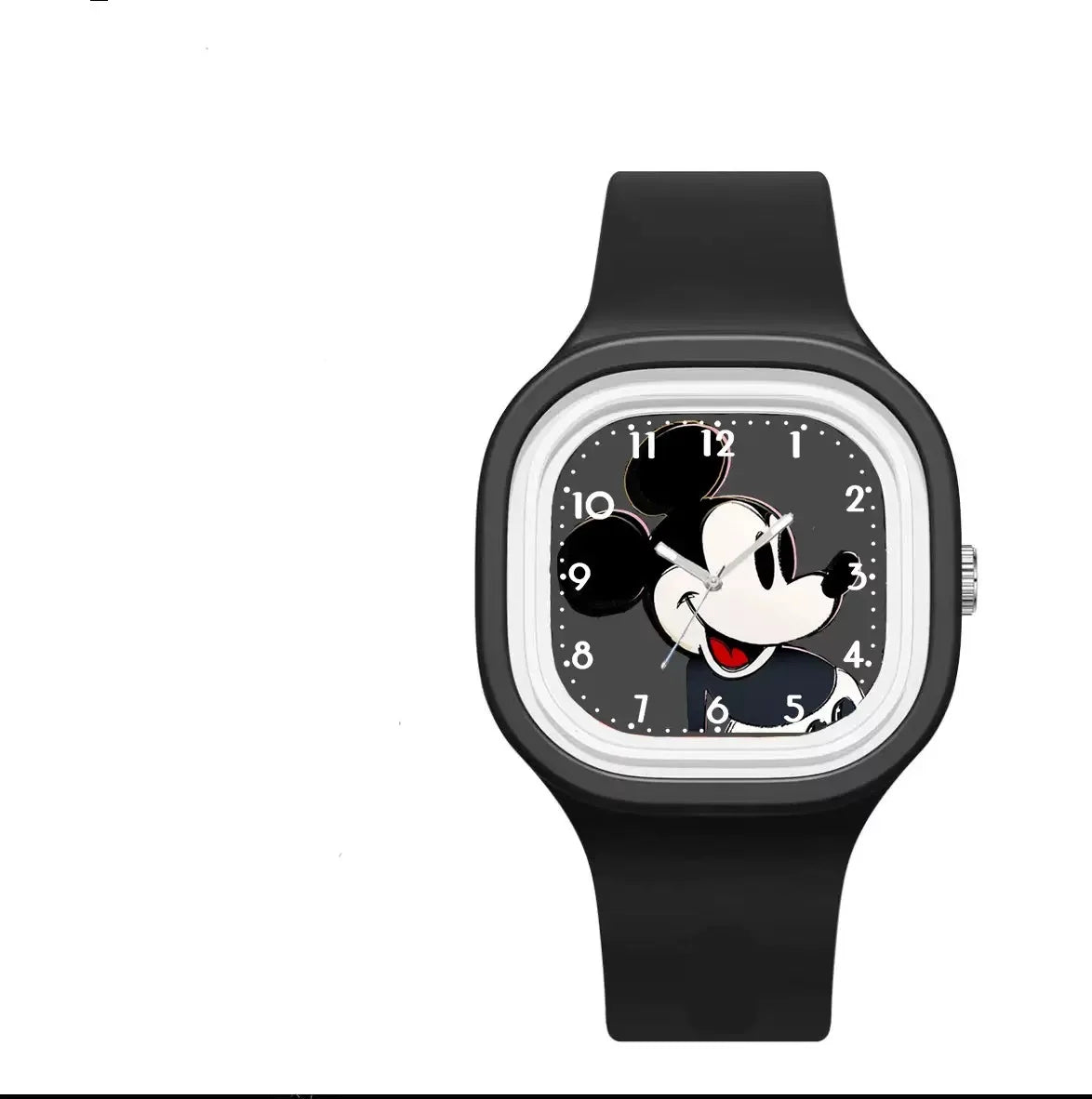 Reloj Infantil Mickey & Minnie - Reloj Retro Animado para Niños