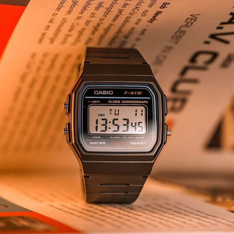 Reloj Casio F-91W Retro - Clásico Digital LCD
