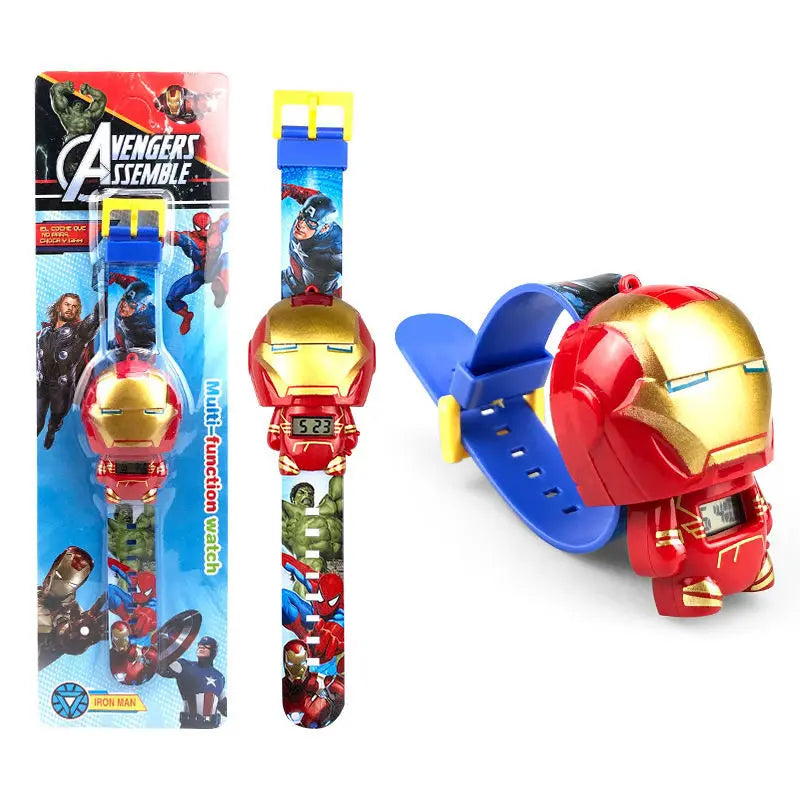 Reloj Spiderman Robot - Reloj Digital Retro Infantil