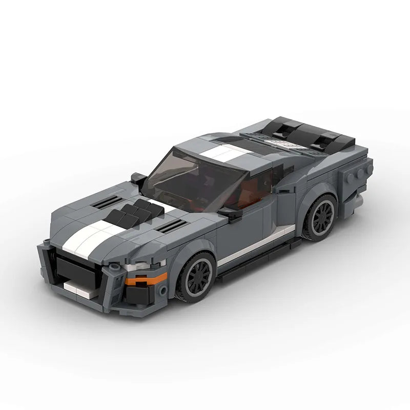 Auto Campeón MOC Rally - Bloques de Construcción Super Car Retro