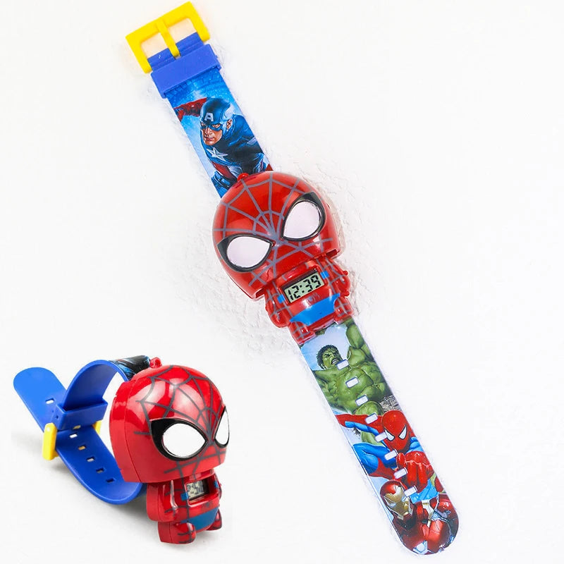 Reloj Spiderman Robot - Reloj Digital Retro Infantil