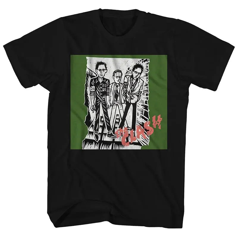 Camiseta The Clash - London Calling Rock Band Retro