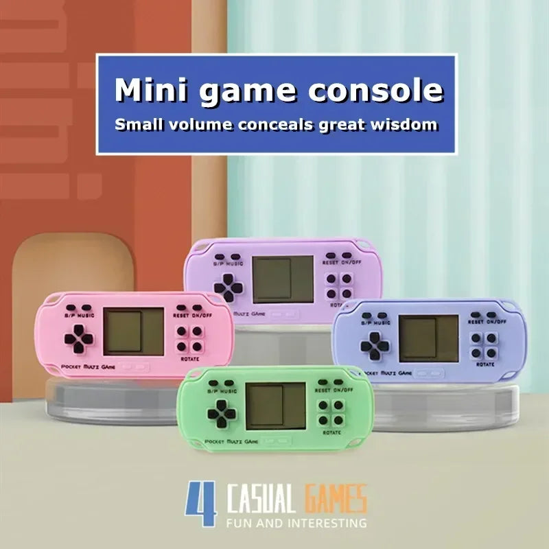 Mini Consola Retro Llavero - 26 Juegos Clásicos Portátil