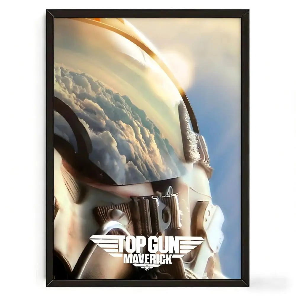 Poster Top Gun Pelicula Retro - Arte Decorativo para Pared