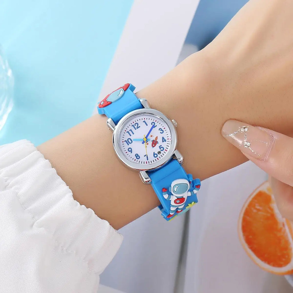 Reloj Infantil Astronauta - Estilo Retro Espacial