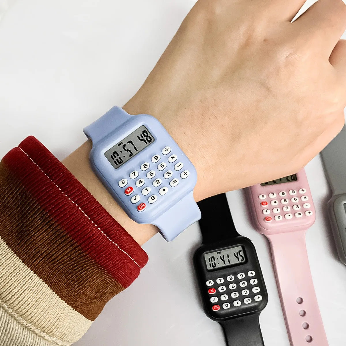 Reloj Calculadora Infantil LED - Estilo Retro Digital