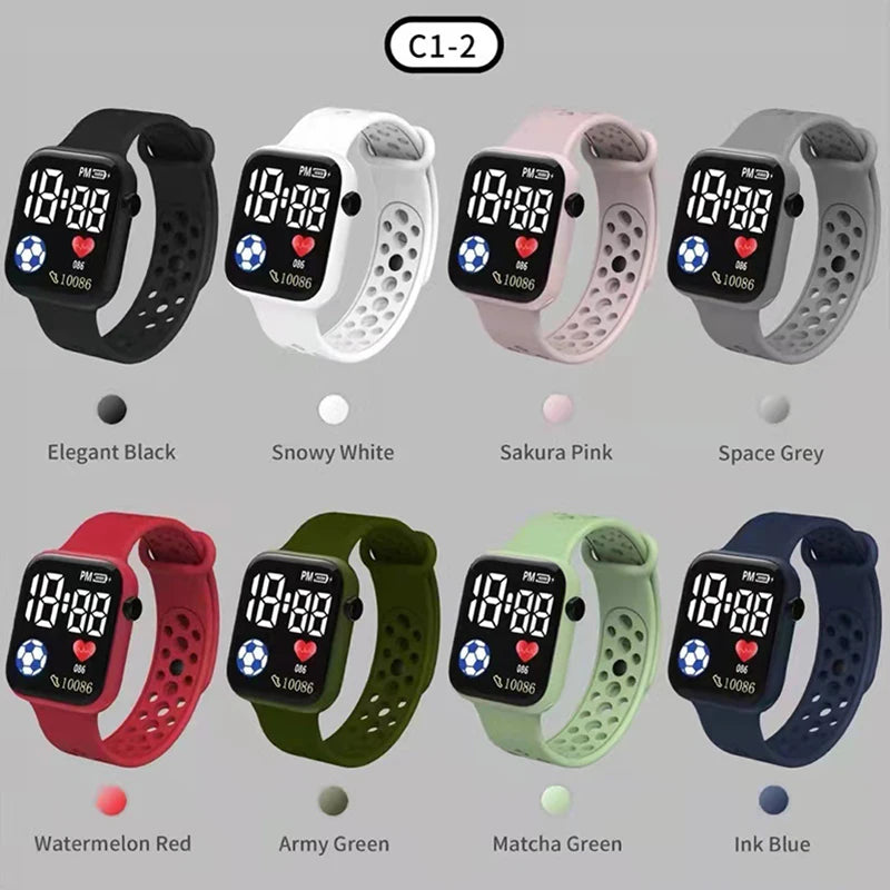 Reloj Calculadora Infantil LED - Estilo Retro Digital