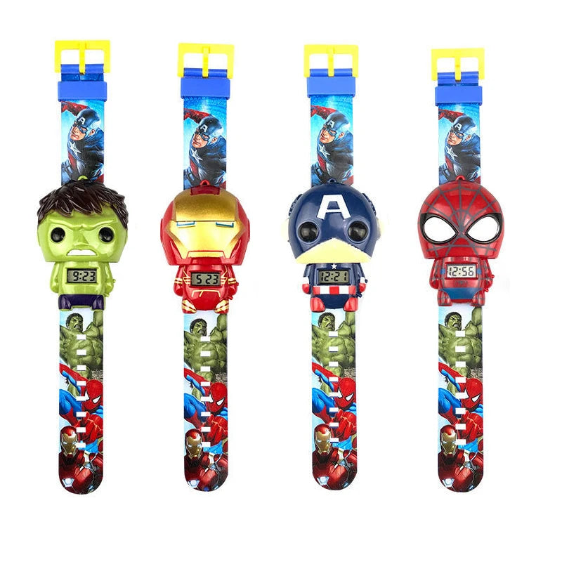 Reloj Spiderman Robot - Reloj Digital Retro Infantil
