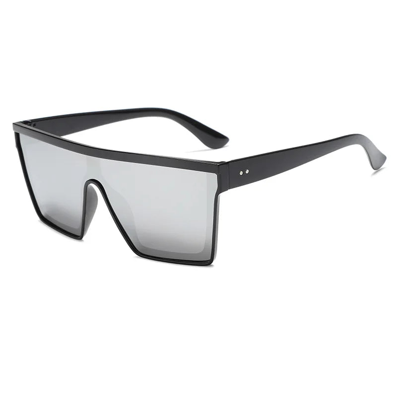 Gafas de Sol Cuadradas Vintage - Espejo Clásico UV400 Mujer