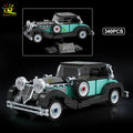 Auto Deportivo Retro MOC con Exhibidor - Bloques de Construcción