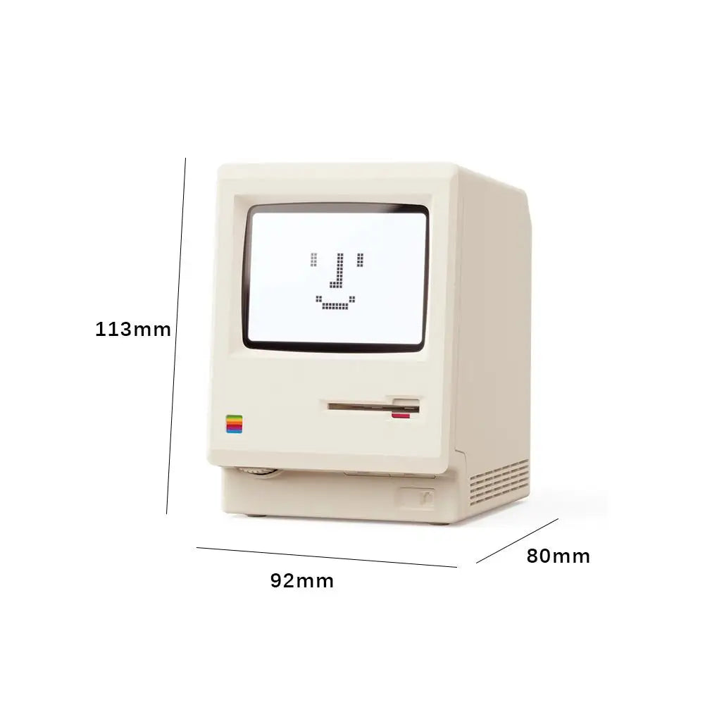 Reloj Retro Maclock - Alarma Digital Estilo Vintage