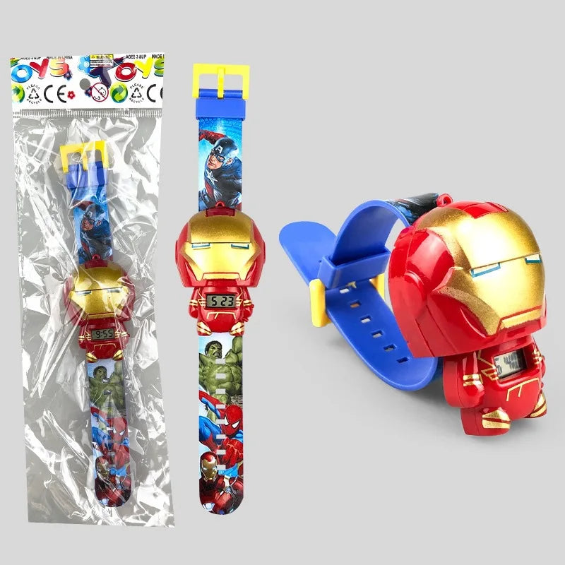 Reloj Spiderman Robot - Reloj Digital Retro Infantil