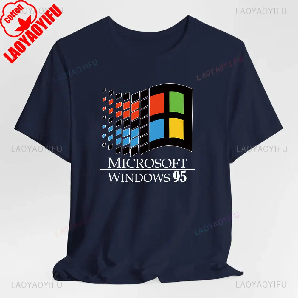 Camiseta Retro Windows 95 - Nostalgia Tech 90s