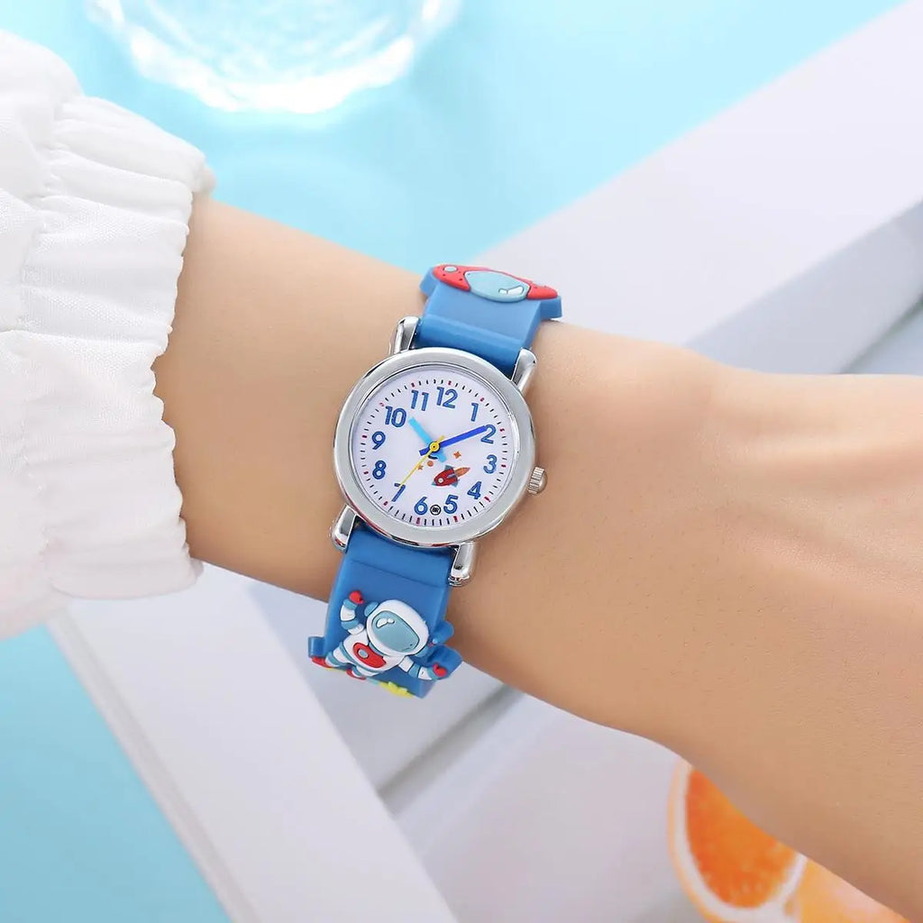 Reloj Infantil Astronauta - Estilo Retro Espacial
